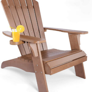 Polystyrene Adirondack Chair - Brown