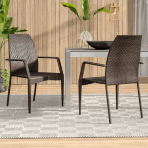 Outdoor Wicker Chairs, 54020 KD MP2, 2 chairs/set