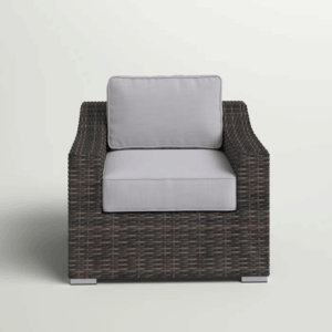 Fully Assembled Patio Chair with Cushion