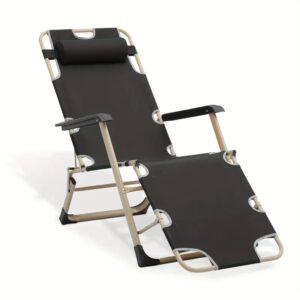 deck chair black