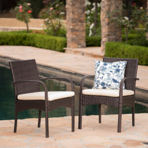 [Set of 2] CORDOBA KD PE WICKER DINING CHAIR
