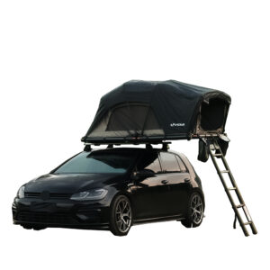 ILANDER Roof Top Tent 120cm, Entry level Overland Aluminium Fold Out Style Car Roof Tent for Sedan Van SUV Truck Camping Waterproof,Windproof ,Sturdy