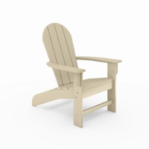 Adirondack Chair – Premium HDPE Poly Lumber for Pool, Patio, and Garden Elegance