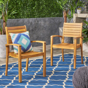 Outdoor Dining Chair, Teak 63223.00 KD