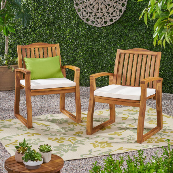 DELLA WOOD KD ARMCHAIR